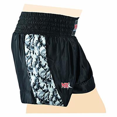 FLUORY Muay Thai Fight Shorts,MMA Shorts Clothing Training Cage Fighting  Grappling Martial Arts Kickboxing Shorts Clothing