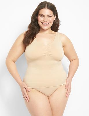 Lane Bryant Level 2 Shaping Seamless Cami 12 Cafe - Yahoo Shopping