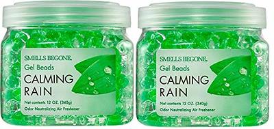 SMELLS BEGONE Odor Eliminator Gel Beads - Eliminates Odor in Bathrooms,  Cars, Boats, RVs and Pet Areas - Air Freshener - Made with Essential Oils -  Calming Rain Scent - 12 Ounce - 2 Pack - Yahoo Shopping