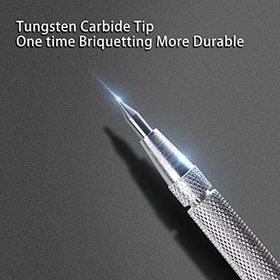  4 Pack Tungsten Carbide Scriber with Magnet, Metal