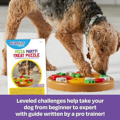 Vibrant Life Interactive Treat Dispensing Pizzeria Puzzler Dog Toy