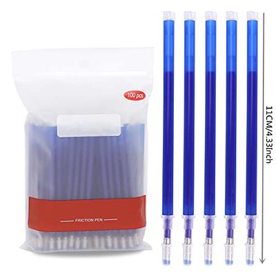 Set of 100 Pack Heat Erase Pens Fabric Marking Pens Iron Off Water