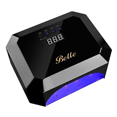 Belle UV Led Nail Lamp,120W Professional UV Light Nails Gel Dryer