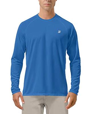 BALEAF Men's Sun Protection Shirts UV SPF UPF 50+ Long Sleeve Rash Guard  Fishing Running Quick Dry Lightweight