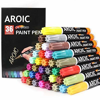 Buy PINTAR Oil Based Paint Pens, 24 Pack