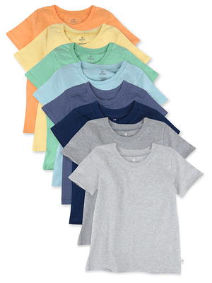 Honest Baby 5-Pack Organic Cotton Short Sleeve T-Shirt