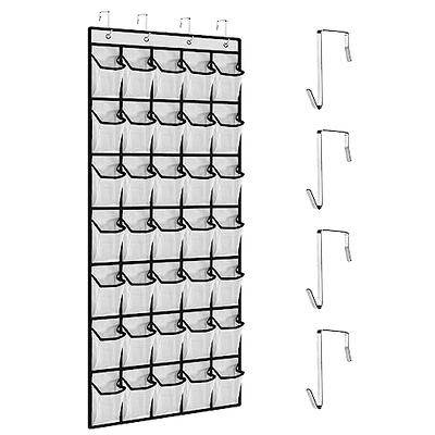 InterMaka Shoe Organizer Over the Door with 4 Sturdy Hooks, 35