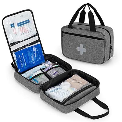 TOPASION Empty First Aid Bags, Travel Medicine Bag, Medical Supplies  Organizer Bag, Portable Kit for Traveling, Car, Home, Camping, Office,  Hiking, Outdoor (Cationic Grey) - Yahoo Shopping