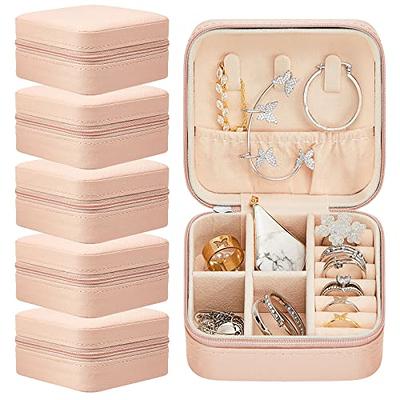 MINGRI Jewelry Storage Bags with Large Organizer Bag,PVC Small