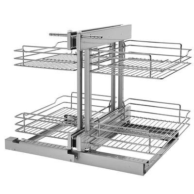 Rev-A-Shelf Two-Tier Under Sink Steel Wire Pullout Organizer