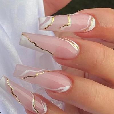 LV nails Louis Vuitton Cherry Blossom  Gucci nails, Acrylic nails coffin  short, Short square acrylic nails