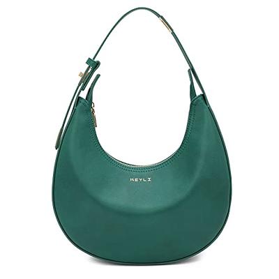 Vivienne Westwood Johanna Small Purse With Chain Croc in Green | Lyst