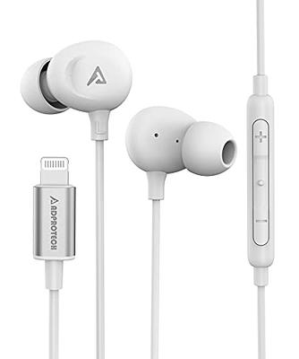 2 Pack-Apple Earbuds/iPhone Headphones/Wired Earphones/Lightning  Headsets[Apple MFi Certified] Built-in Microphone & Volume Control  Compatible with iPhone 14/13/12/11/SE/XR/8/7 Support All iOS System