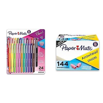 Paper Mate Flair Felt Tip Pens, Medium Point (0.7mm), Assorted Colors, 12  Count - Yahoo Shopping