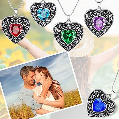 Personalized Stainless Steel Love Heart Memory Locket Necklace Pendant -  ForeverGifts.com