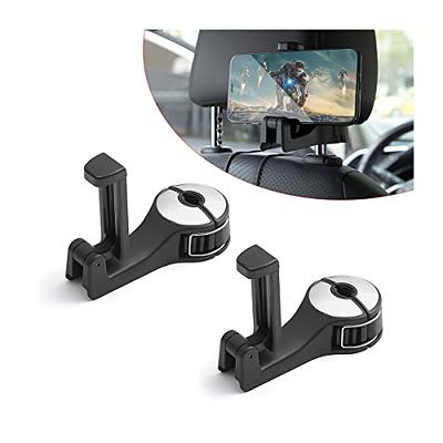 2 PCS Car Seat Headrest Hook Mobile Phone Holder Back Seat Hanger