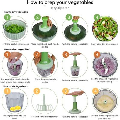 Brieftons Manual Food Chopper (3-Cup) - A How-To Guide