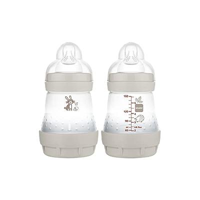 MAM Easy Active Bottle 11 oz (2-Count), Fast Flow Bottles, 4+ Month, Unisex,  Gray - Yahoo Shopping