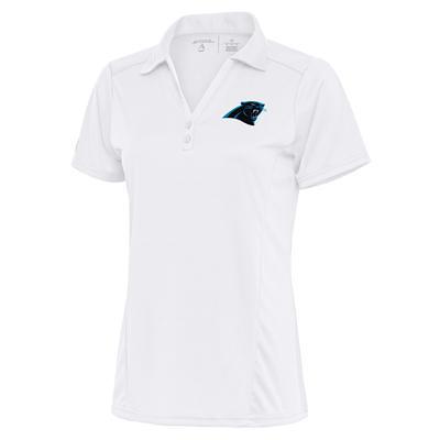 Carolina Panthers NFL Team Apparel Cool Black/Grey Stripe Polo