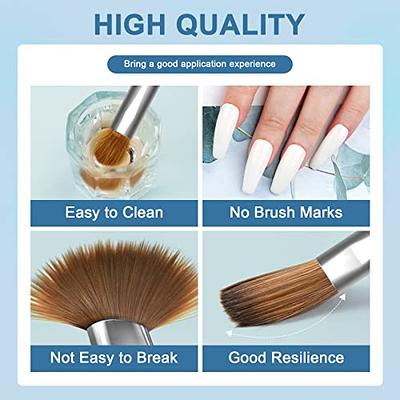 Saviland Acrylic Nail Brush Size 10 - Nail Brushes for Acrylic Application  with Acrylic Powder and Liquid Nail Supplies Acrylic Brushes for Nails  Extension & Carving Home DIY Salon Use - Yahoo Shopping