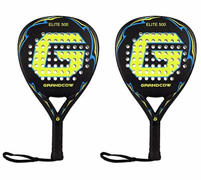 GRANDCOW Beach Tennis Paddle Racket Carbon Fiber with EVA Memory Foam Core  Tennis Padel