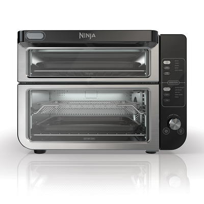 Ninja DCT400 10-in-1 Double Oven with Flex Door, Flavor Seal & Smart  Finish, Rapid