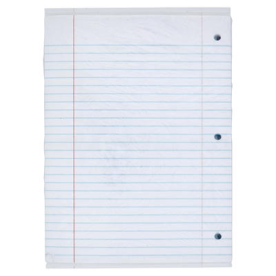 Staples® College Ruled Filler Paper, 8.5 x 11, White, 400 Sheets/Pack  (ST27521D)