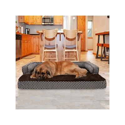 Frisco Dog & Cat Couch Cover with Bolsters, Sand