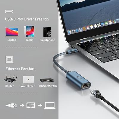 Anker USB C to Ethernet Adapter, Portable 1-Gigabit Network Hub