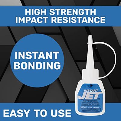 Instant Jet Glue - Long Lasting CA Glue - Fast Action Multipurpose Glue -  Penetrates Porous Materials and Increases Impact Resistance - Yahoo Shopping