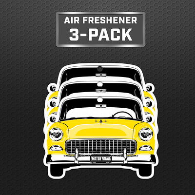 Motor Trend Car Air Freshener - Long Lasting Odor Eliminating