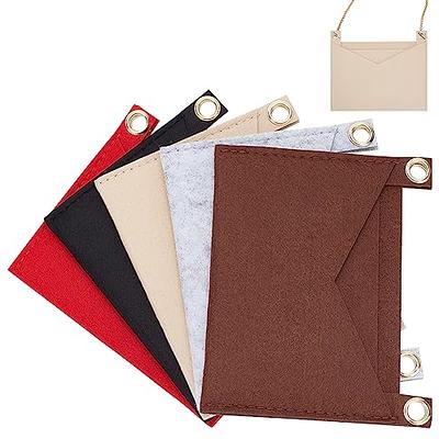 WADORN Purse Organizer Insert, Felt Shoulder Bags Insert Arc Shape