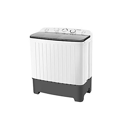 BANGSON Portable Washing Machine, 17.6 lbs Washer(11Lbs) and  Spinner(6.6Lbs), Washer and Dryer Combo, Timer Control with Soaking  Function(20mins), For Dorms, Apartments, RVs, (Black&White) - Yahoo Shopping