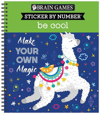 Brain Games - Sticker by Number: Dogs & Puppies (Easy - Square Stickers) -  by Publications International Ltd & New Seasons & Brain Games