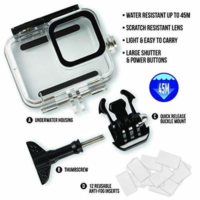 Ultimaxx Essential GoPro Hero 12 Bundle - Includes: 2x Replacement  Batteries, Dual USB Charger & Much More (25pc Bundle)