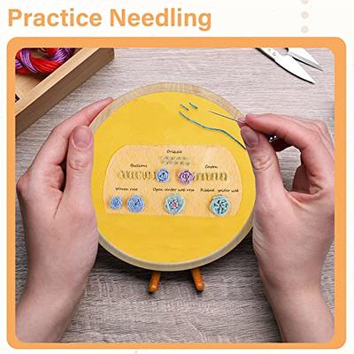 DIY Embroidery Stitch Practice kit Handmade Embroidery Starter Kit