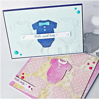 Qoiseys Baby Clothes Metal Die Cuts for Card Making,Cutting Dies
