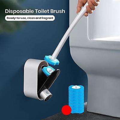 Bathroom Cleaning Tool Toilet Brush Set, Disposable Cleaning