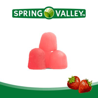 Spring Valley Kids Melatonin Dietary Supplement Gummies, Raspberry