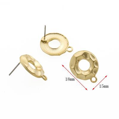 Earring Backs, Alloy (100 PCS)