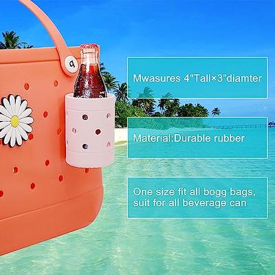 Can Drink & Water Bottle Cup Holder Accessories for Bogg Bag,Beach