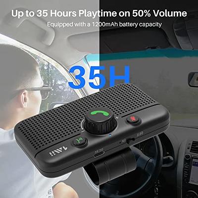 Bluetooth Car Speakerphone, Bluetooth Handsfree Car Speaker Motion