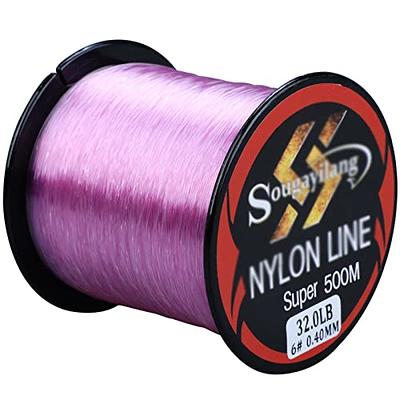 Strong Durable 12 Pieces Nylon 0.30 mm Monofilament Fishing Line 5 Kg (11  lb) Knot Strength 4 Strands 100 Meters Fishing Line -Multicolour