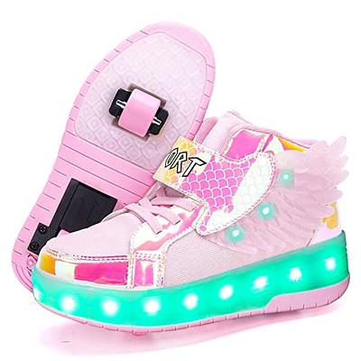 Qneic Roller Shoes For Girls Usb