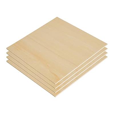 OUYZGIA 30 Pcs 3mm Plywood Basswood Sheets 11.8x11.8x1/8” Unfinished Thin  Wood Sheets for Laser Cutting Engraving DIY Craft Painting Modeling  (300x300x3mm, 30 Pcs) - Yahoo Shopping