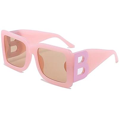 Modern Fashion Rectangular UV 400 Protection Sunglasses for Men