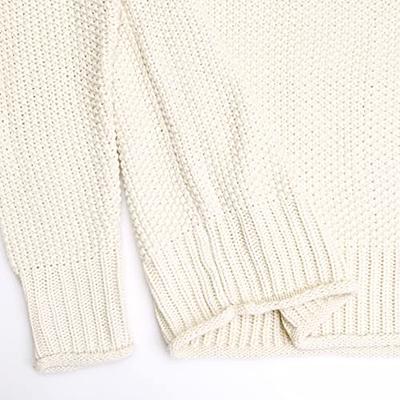 MOMOOD Maternity Turtleneck Sweater Long Sleeve Loose Knitted