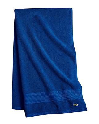 Lacoste Heritage Supima 100% Cotton Bath Towel - Light Denim