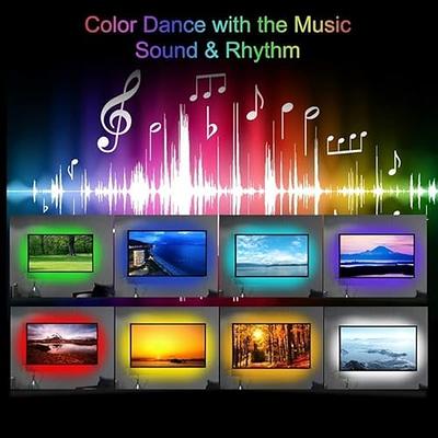 TV Backlight RGB LED Strip 5050 Waterproof 5V USB LED Tape String Lighting  with APP Bluetooth Controller for TV PC Monitor Decor