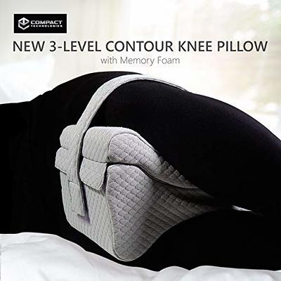 Memory Foam Pillow: Knee Pillow For Side Sleepers - Spine